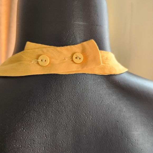 Zara CUT OUT LINEN DRESS size M - Picture 7 of 9